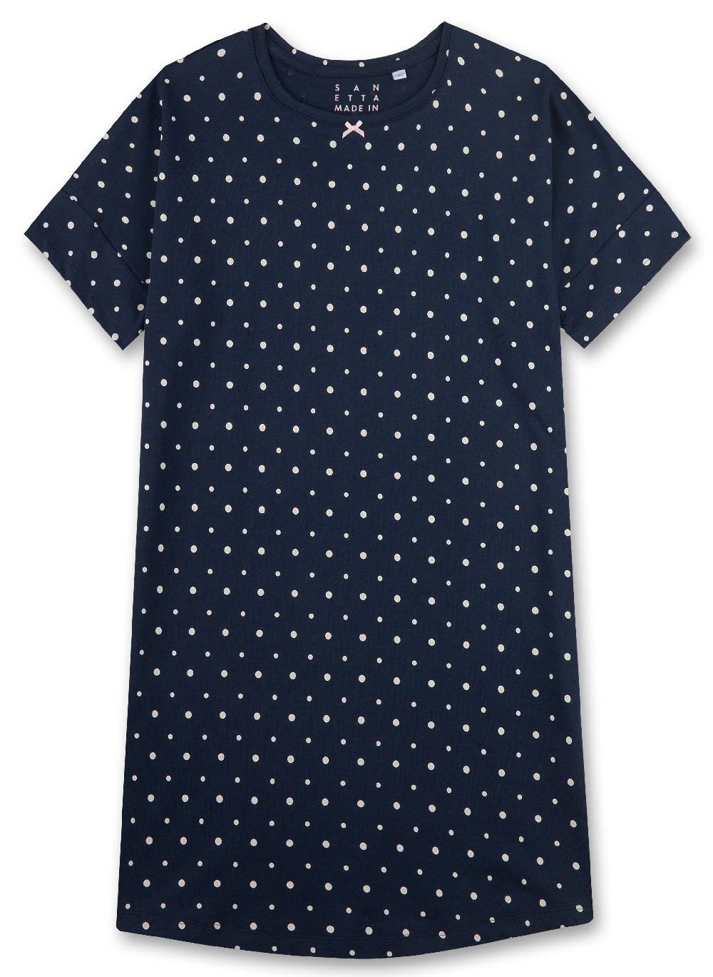 Sanetta Mädchen-Nachthemd Dunkelblau