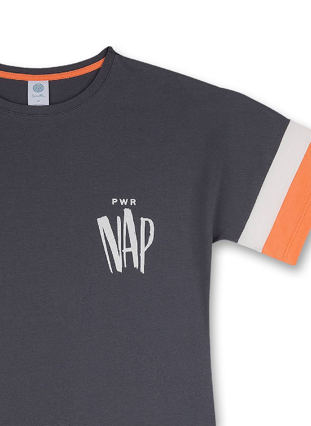 Sanetta Mädchen-Nachthemd Grau Athleisure