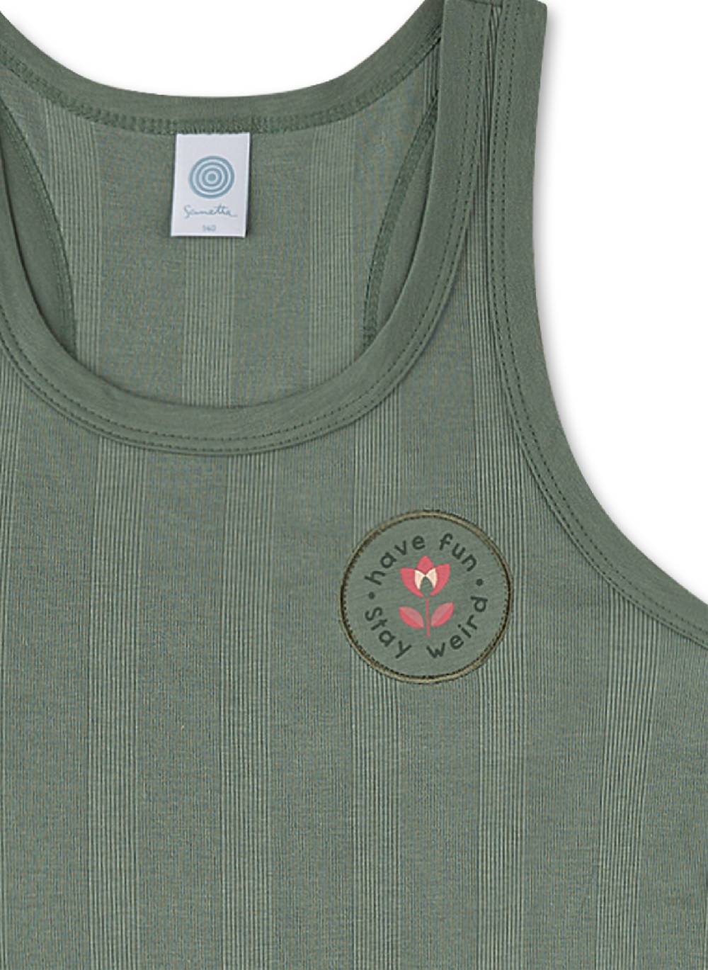 Sanetta Mädchen-Nachthemd Grün