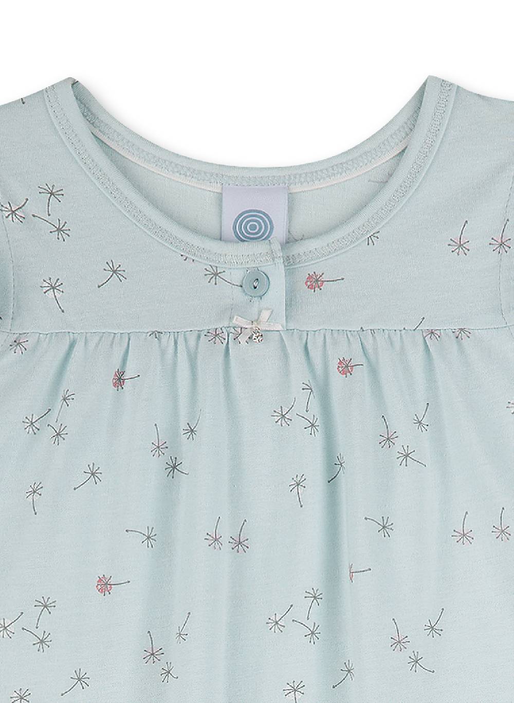 Sanetta Mädchen-Nachthemd Hellblau Shiny Dragonfly