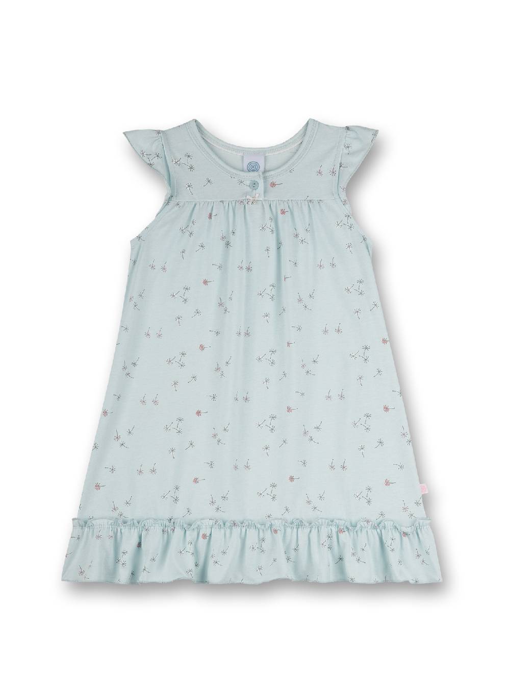 Sanetta Mädchen-Nachthemd Hellblau Shiny Dragonfly