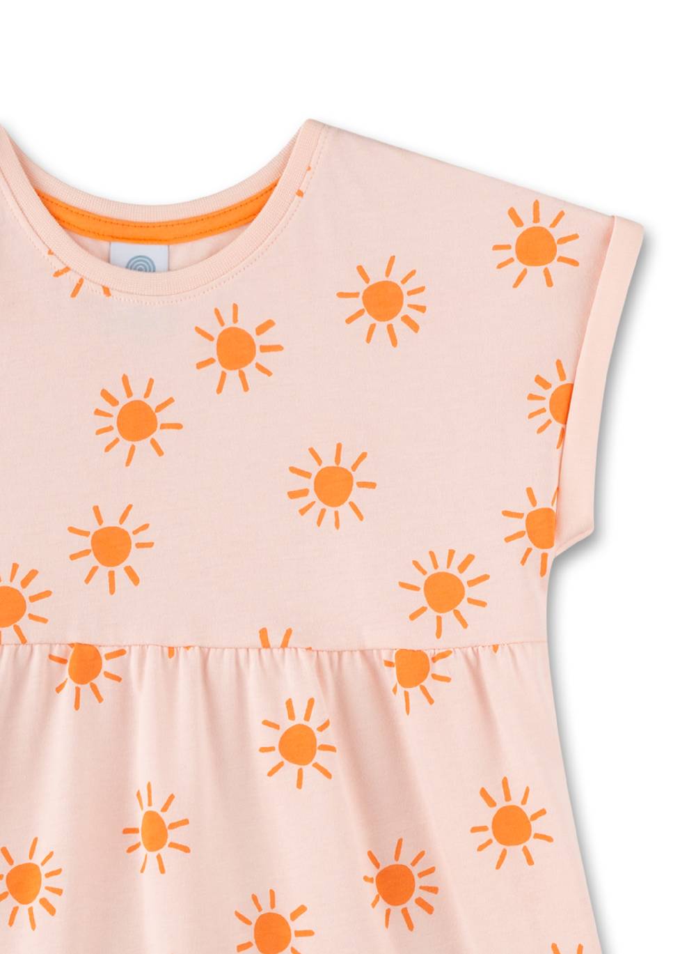 Sanetta Mädchen-Nachthemd Kurzarm Rosa