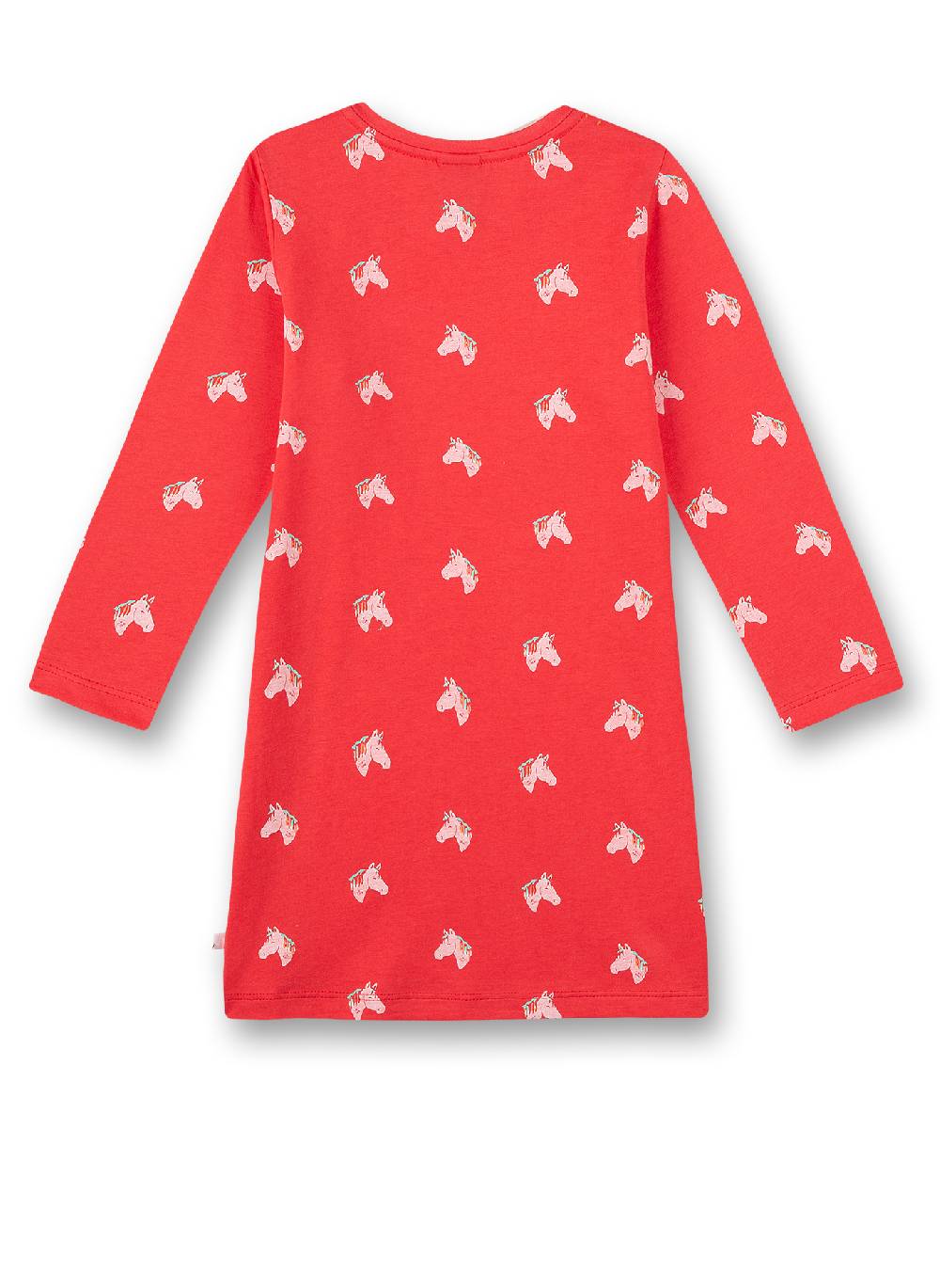 Sanetta Mädchen-Nachthemd Rot Happy Horse