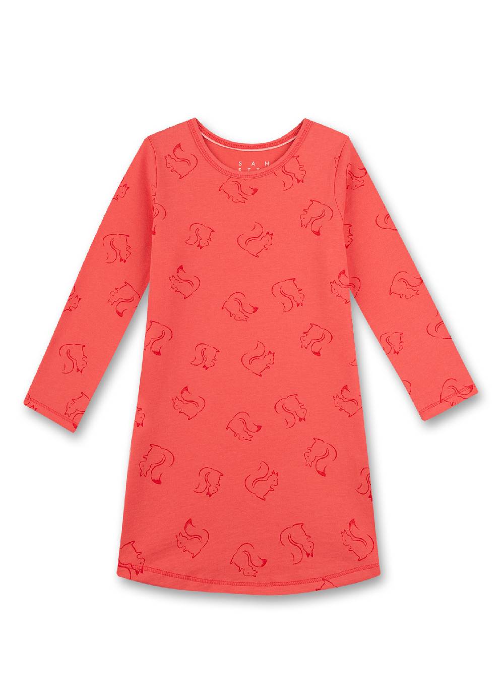 Sanetta Mädchen-Nachthemd Rot