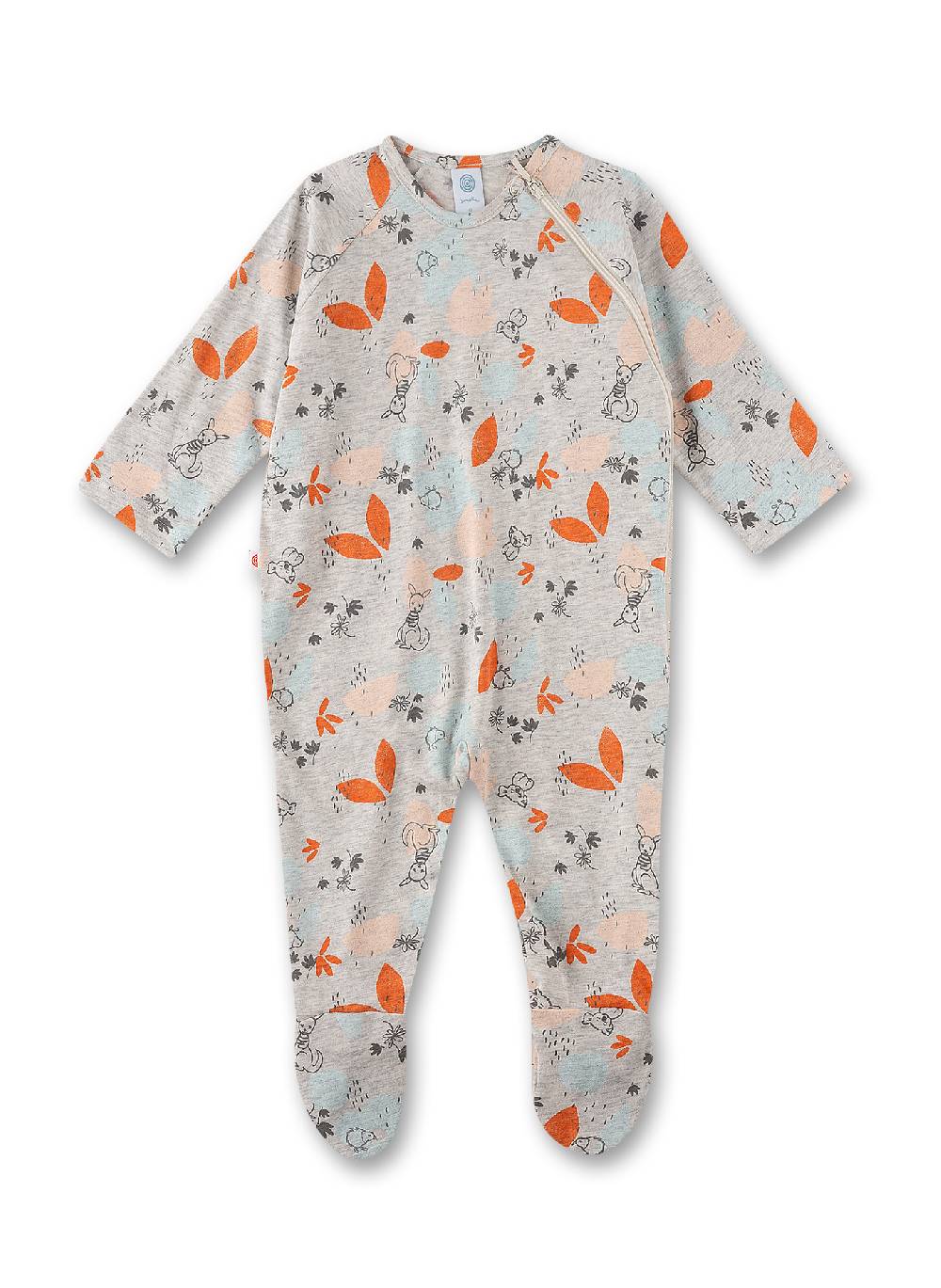 Sanetta Mädchen-Overall Graumelange