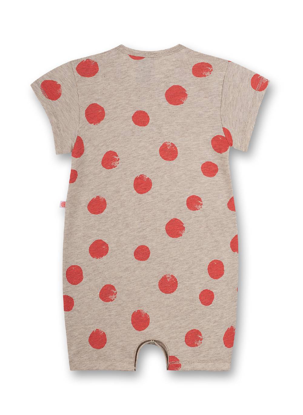 Sanetta Mädchen-Overall Kurz Beigemelange Cockatoo