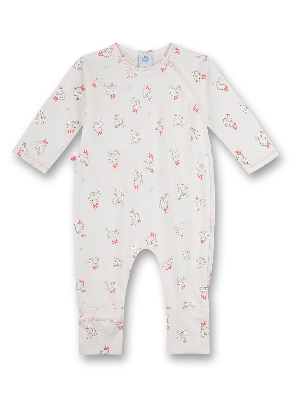 Sanetta Mädchen-Overall Off-White Cockatoo