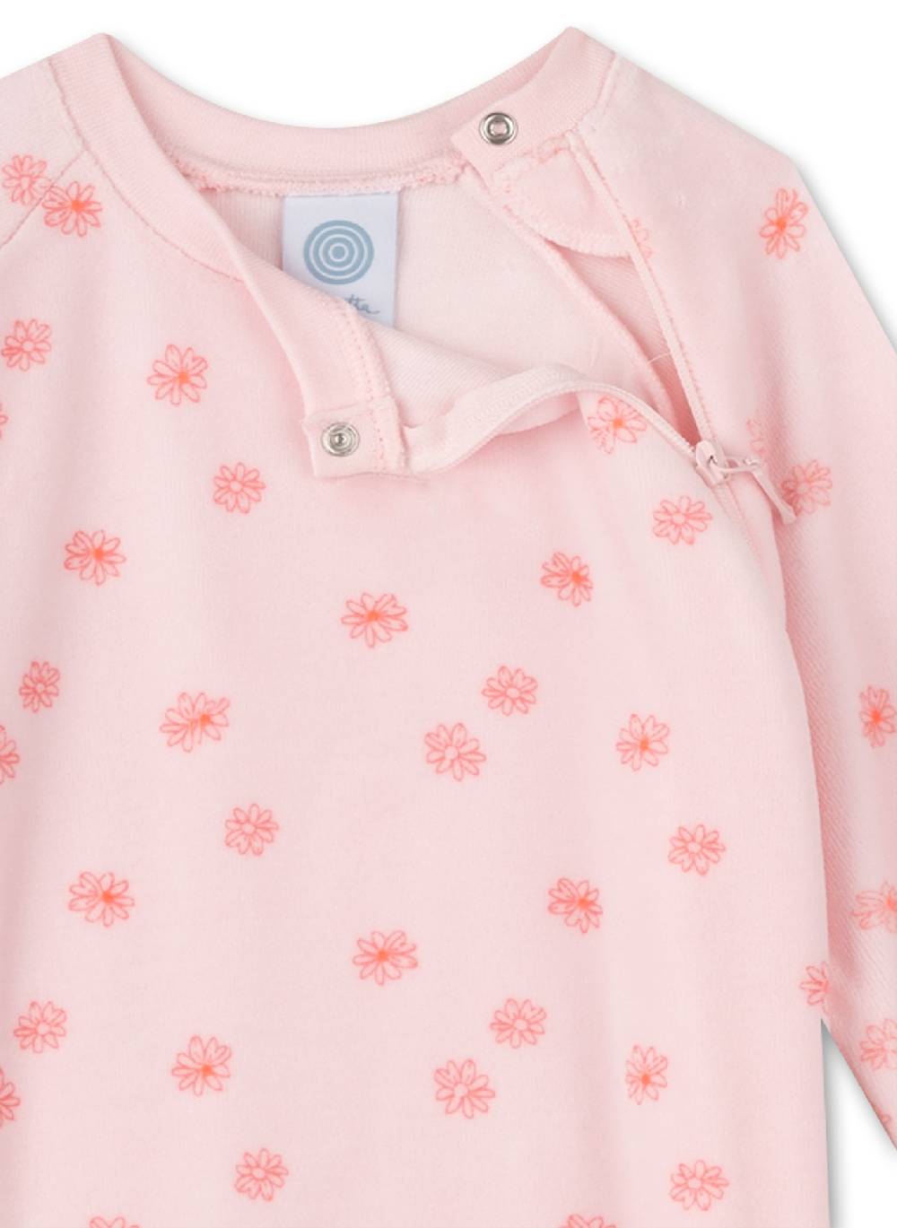 Sanetta Mädchen-Overall Rosa Aus Nicki