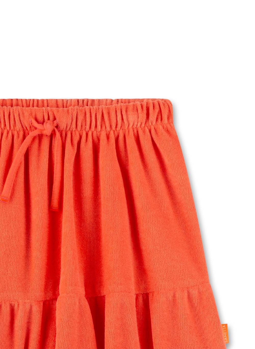 Sanetta Mädchen-Rock Rot Aus Frottee