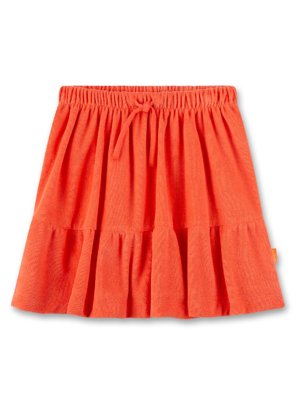 Sanetta Mädchen-Rock Rot aus Frottee