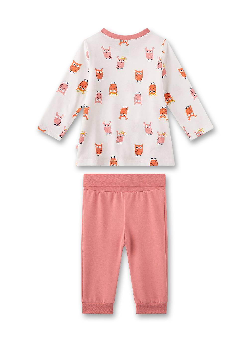 Sanetta Mädchen-Schlafanzug Beige