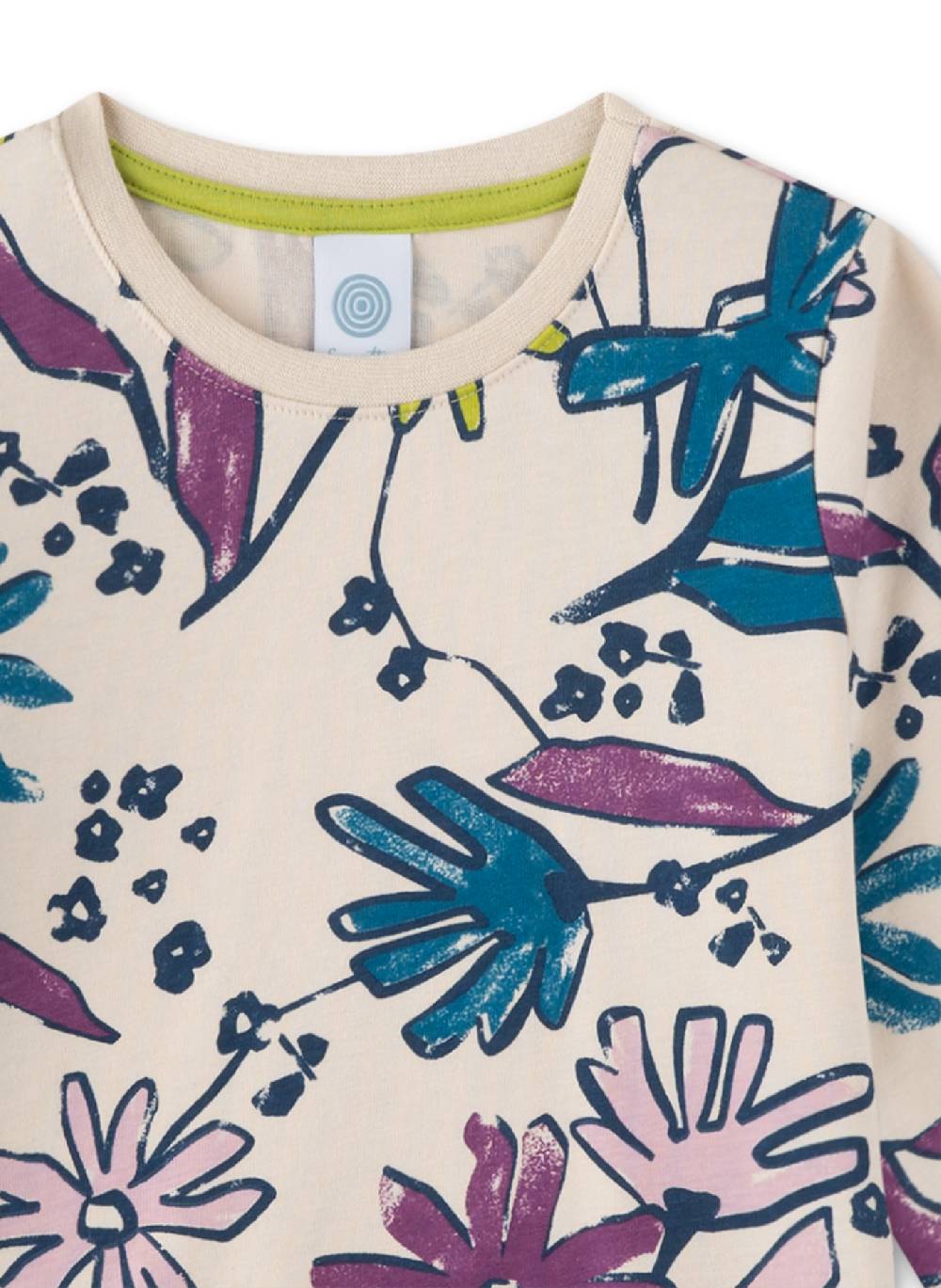 Sanetta Mädchen-Schlafanzug Beige