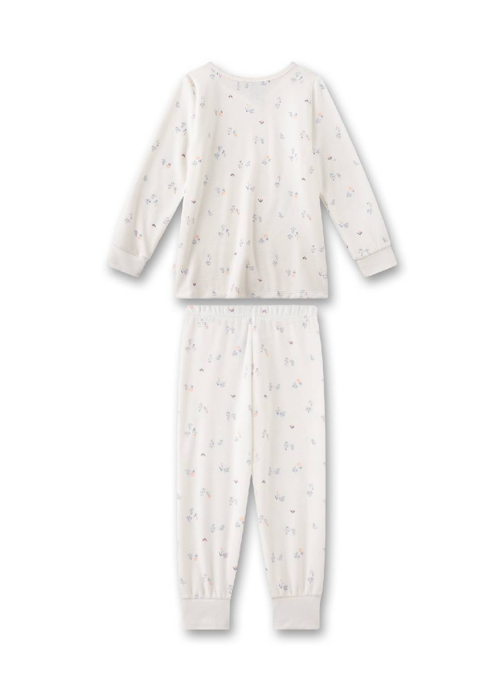 Sanetta Mädchen-Schlafanzug Beige