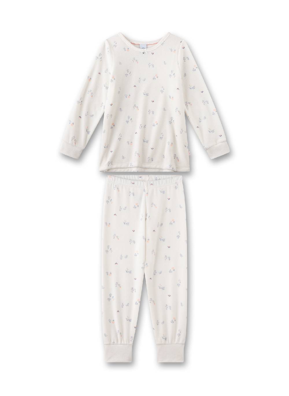 Sanetta Mädchen-Schlafanzug Beige