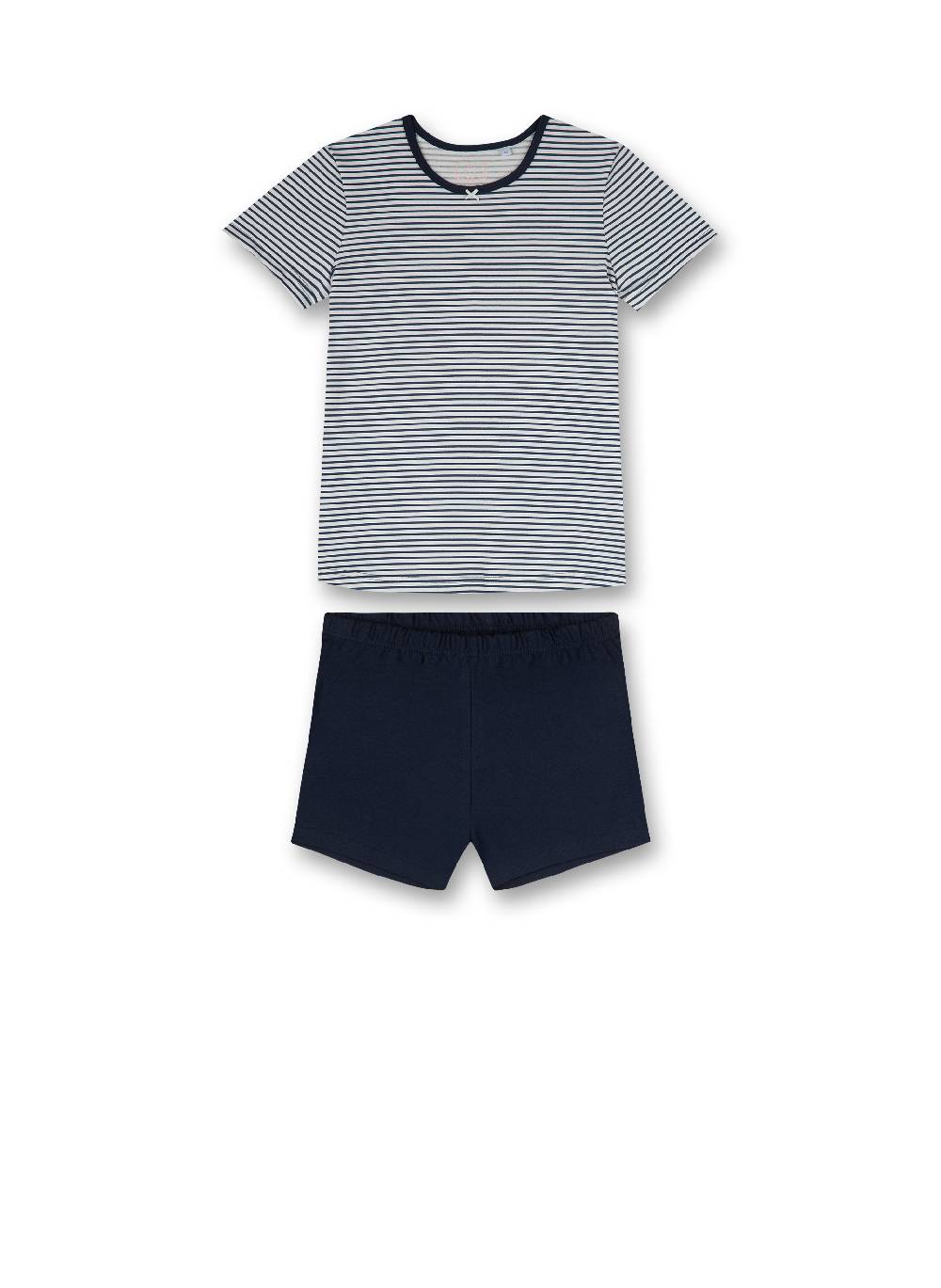 Sanetta Mädchen-Schlafanzug Dunkelblau