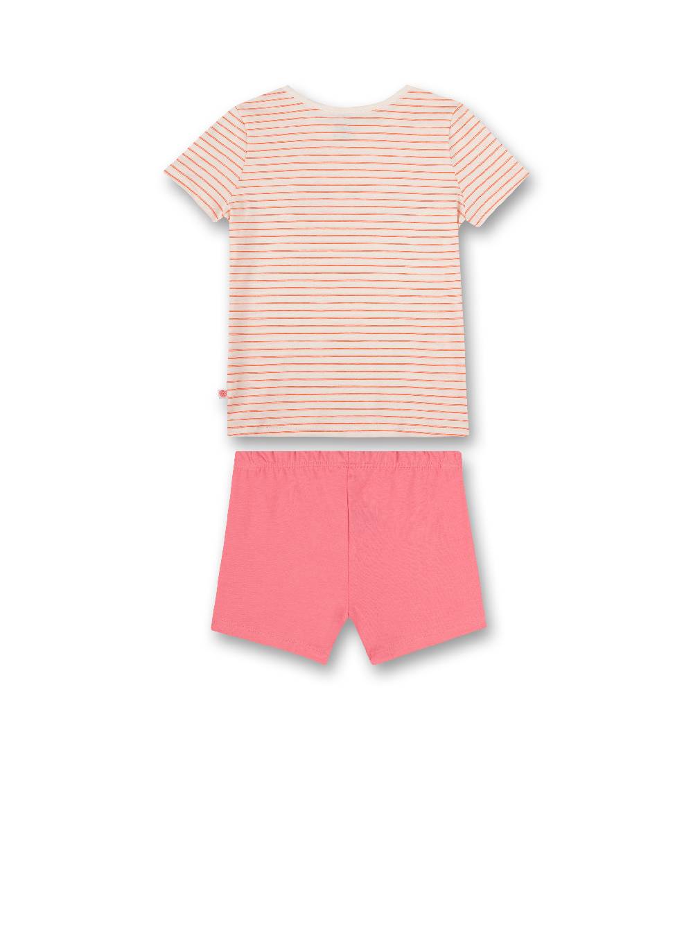 Sanetta Mädchen-Schlafanzug Kurz Beige