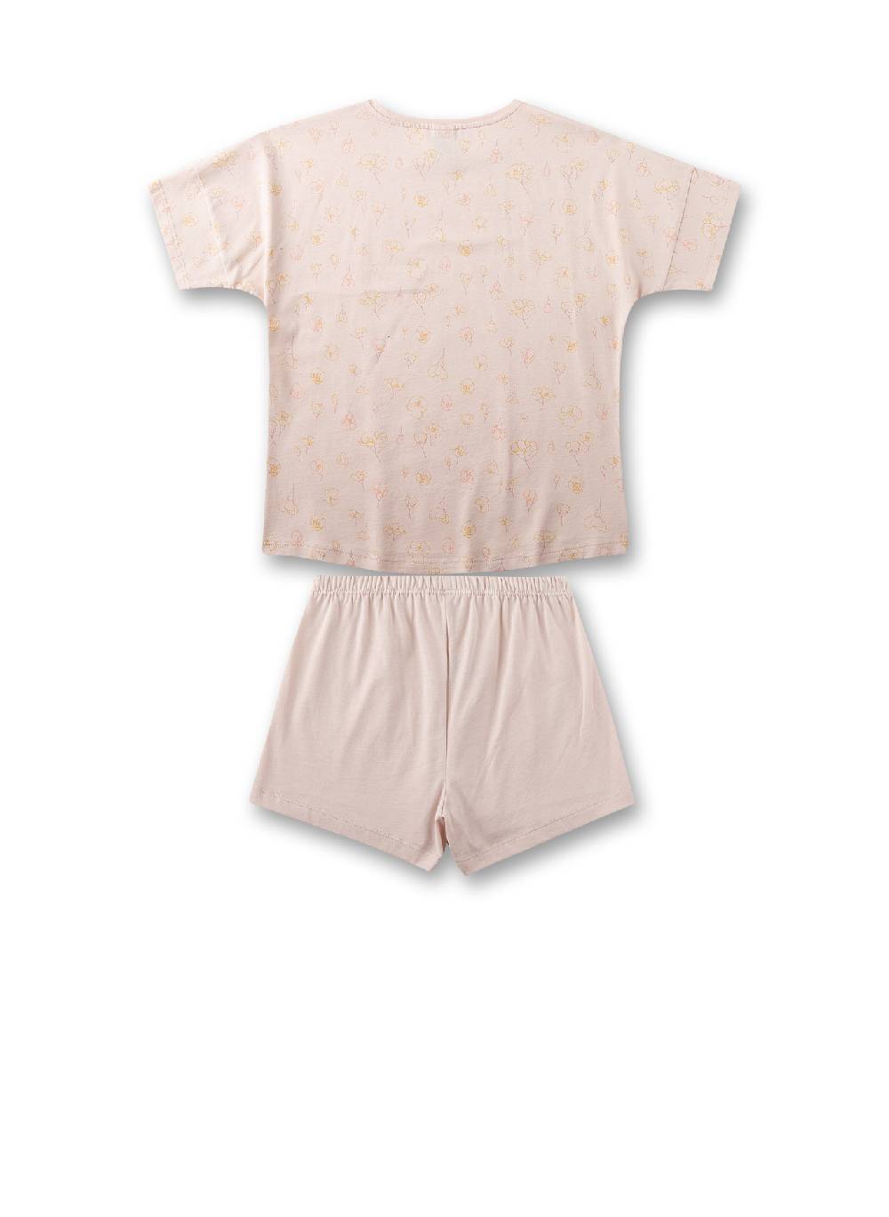 Sanetta Mädchen-Schlafanzug Kurz Lila