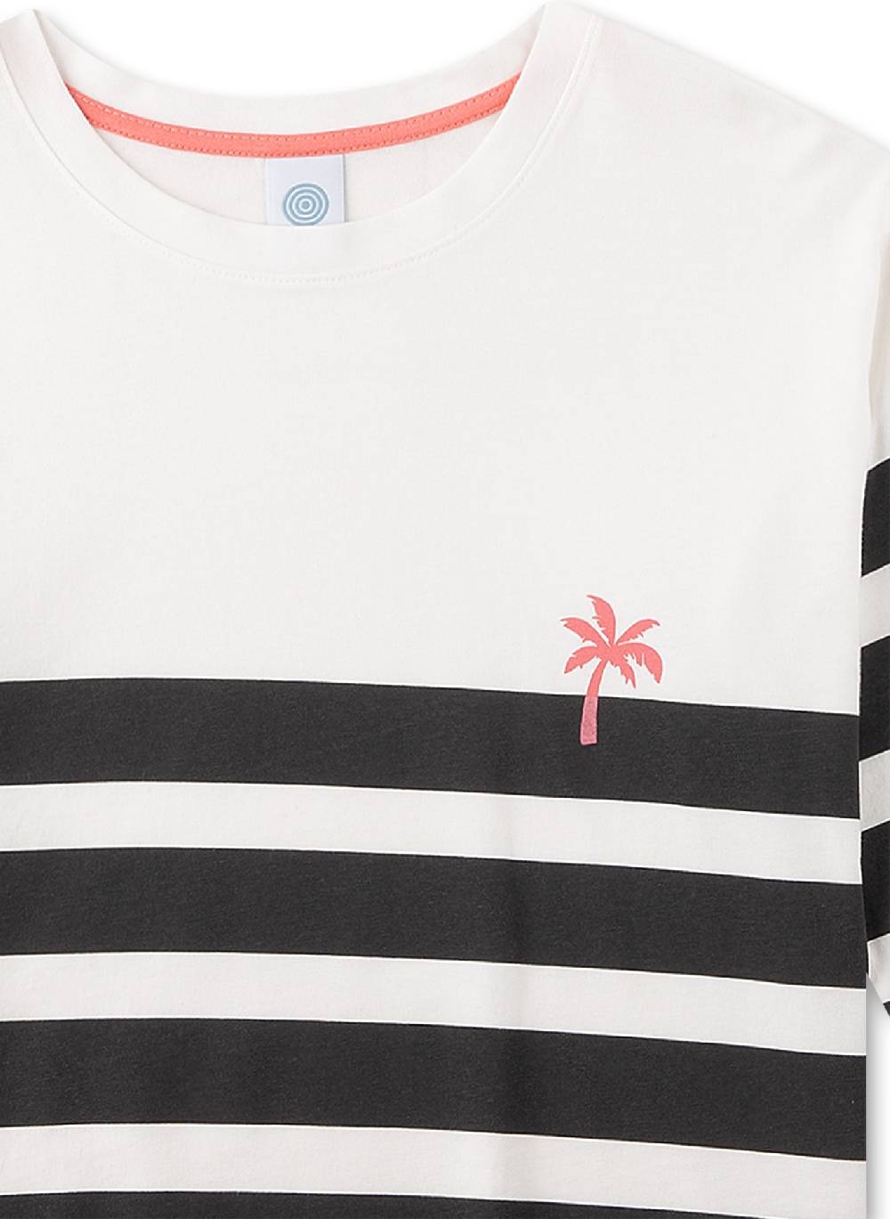 Sanetta Mädchen-Schlafanzug Kurz Off-White