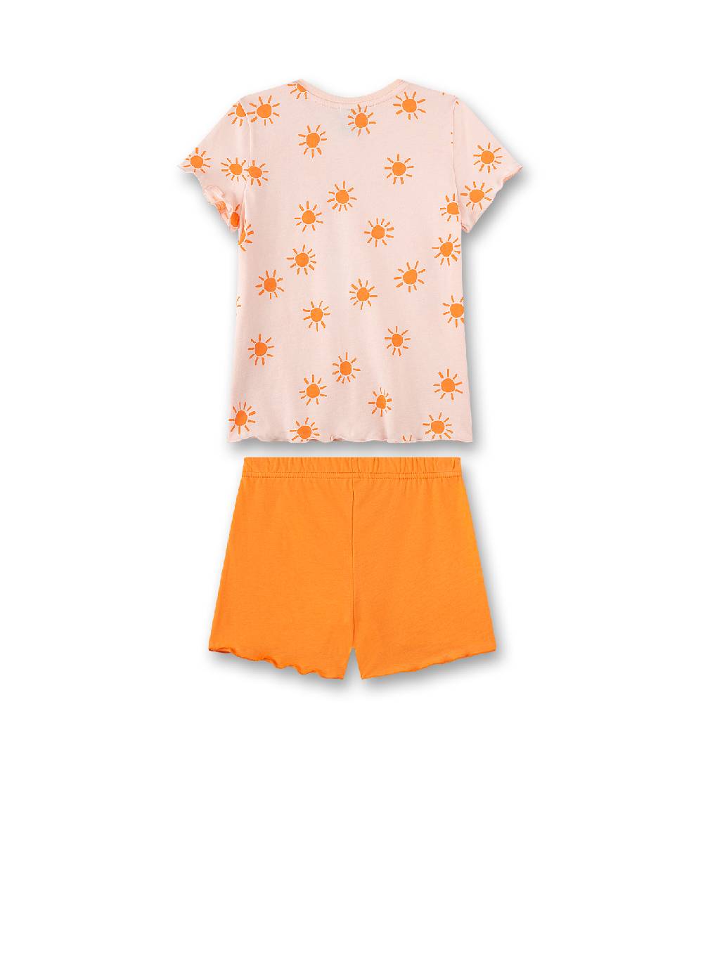 Sanetta Mädchen-Schlafanzug Kurz Rosa