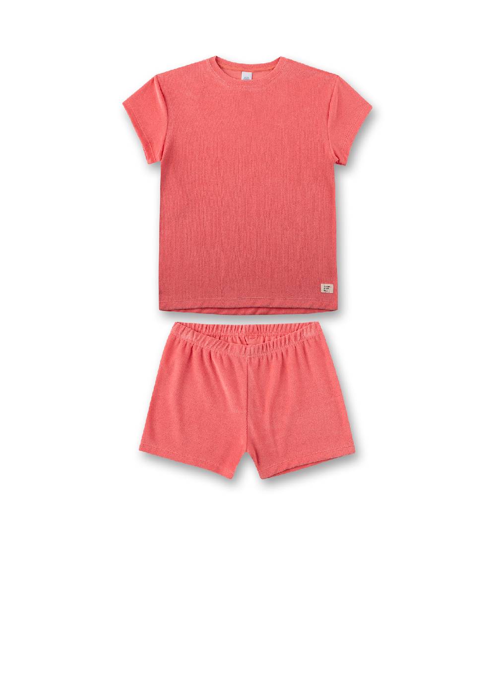 Sanetta Mädchen-Schlafanzug kurz Rosa aus Frottee