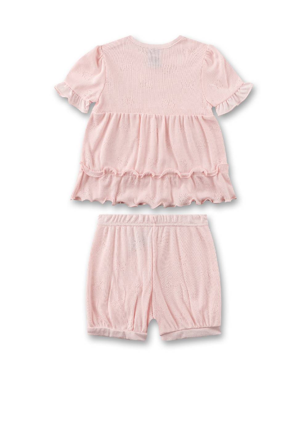 Sanetta Mädchen-Schlafanzug Kurz Rosa