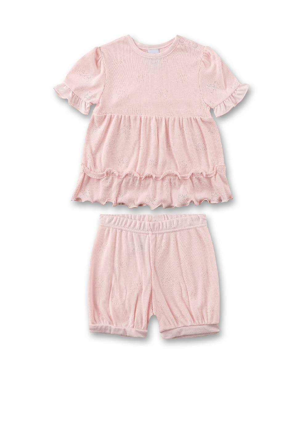 Sanetta Mädchen-Schlafanzug kurz Rosa