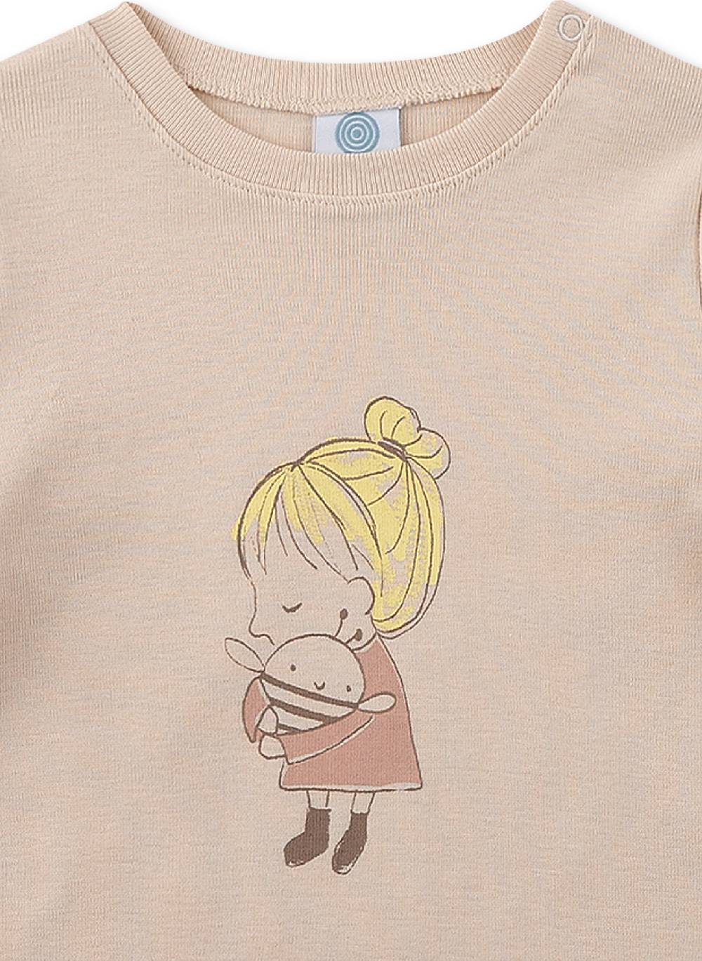 Sanetta Mädchen-Schlafanzug Kurz Rosa