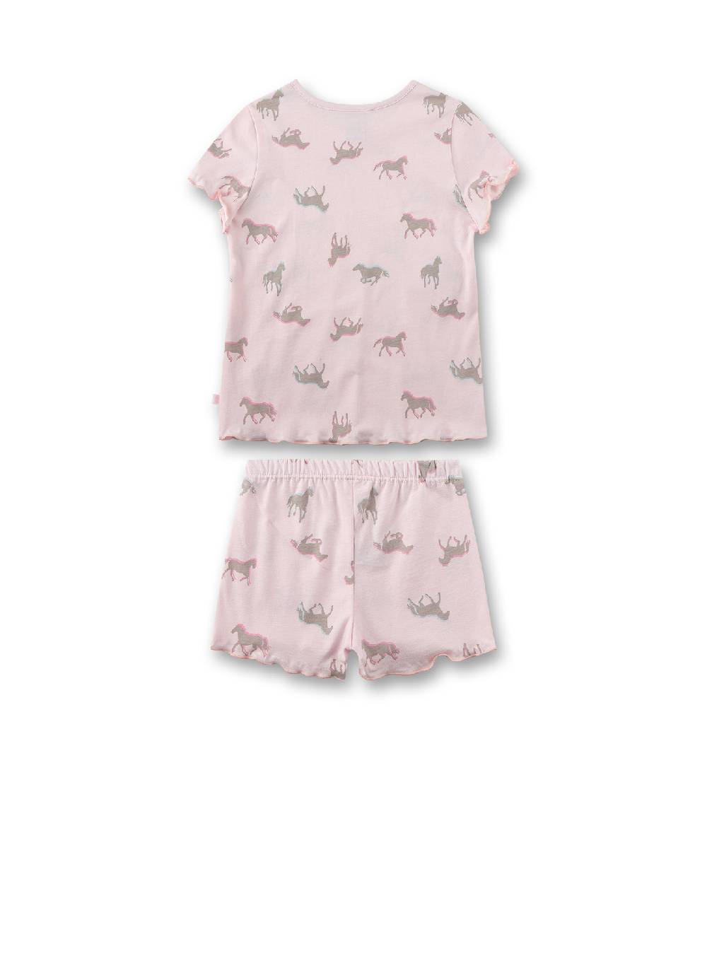 Sanetta Mädchen-Schlafanzug Kurz Rosa