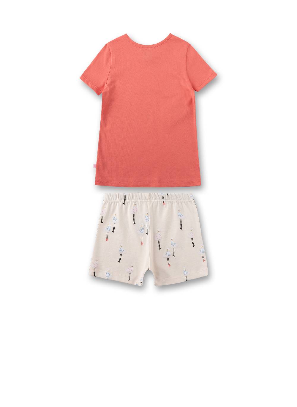 Sanetta Mädchen-Schlafanzug Kurz Rosa