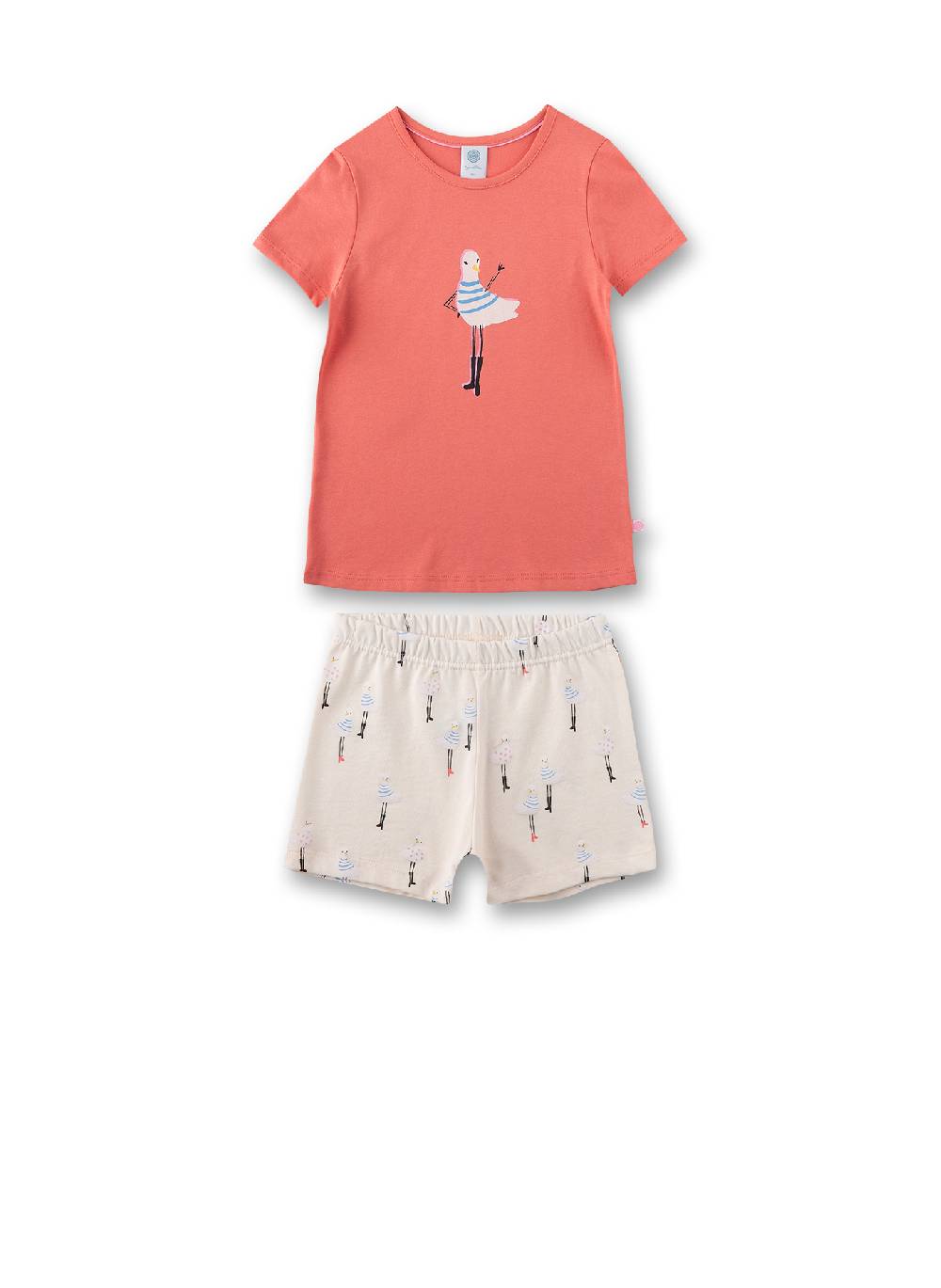 Sanetta Mädchen-Schlafanzug kurz Rosa