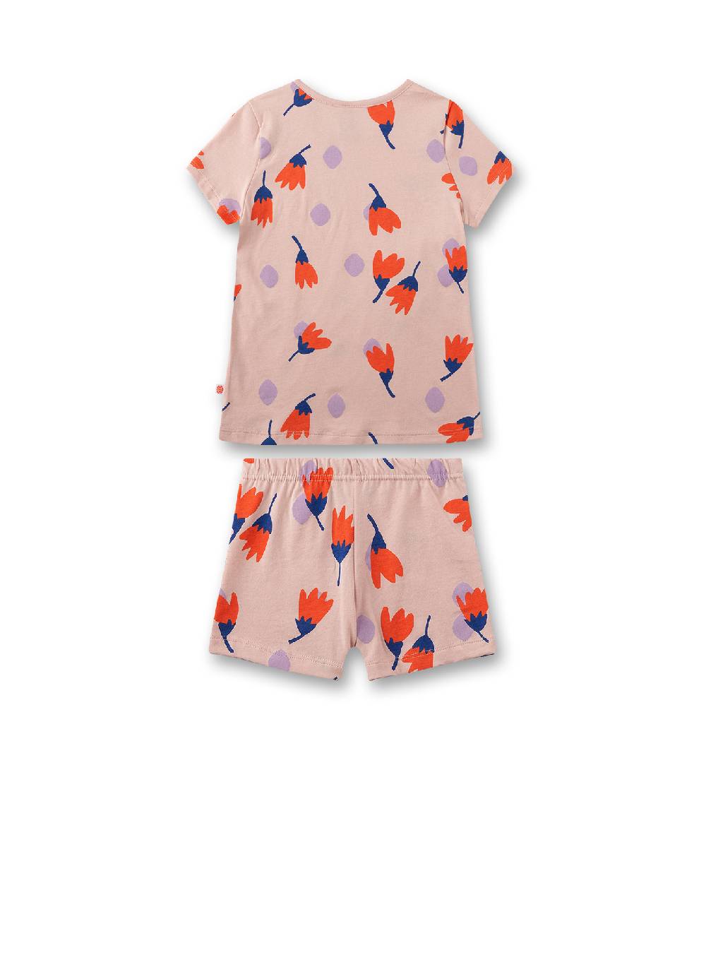 Sanetta Mädchen-Schlafanzug Kurz Rosa