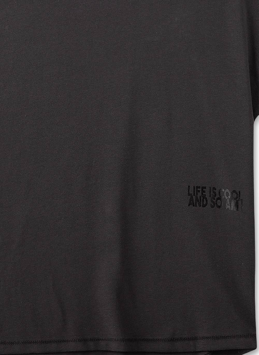 Sanetta Mädchen-Schlafanzug Kurz Schwarz