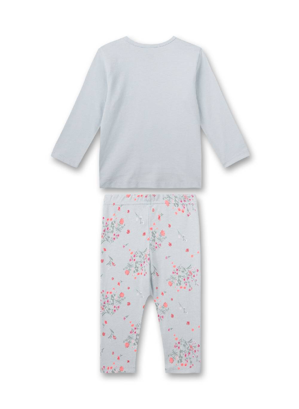 Sanetta Mädchen-Schlafanzug Lang Blau