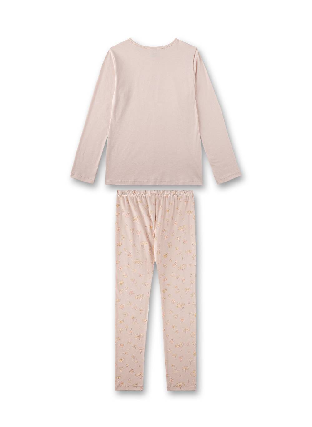 Sanetta Mädchen-Schlafanzug Lang Lila