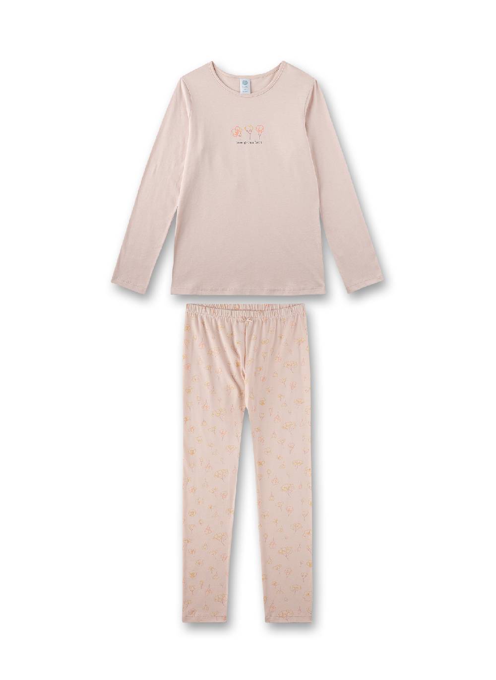 Sanetta Mädchen-Schlafanzug lang Lila