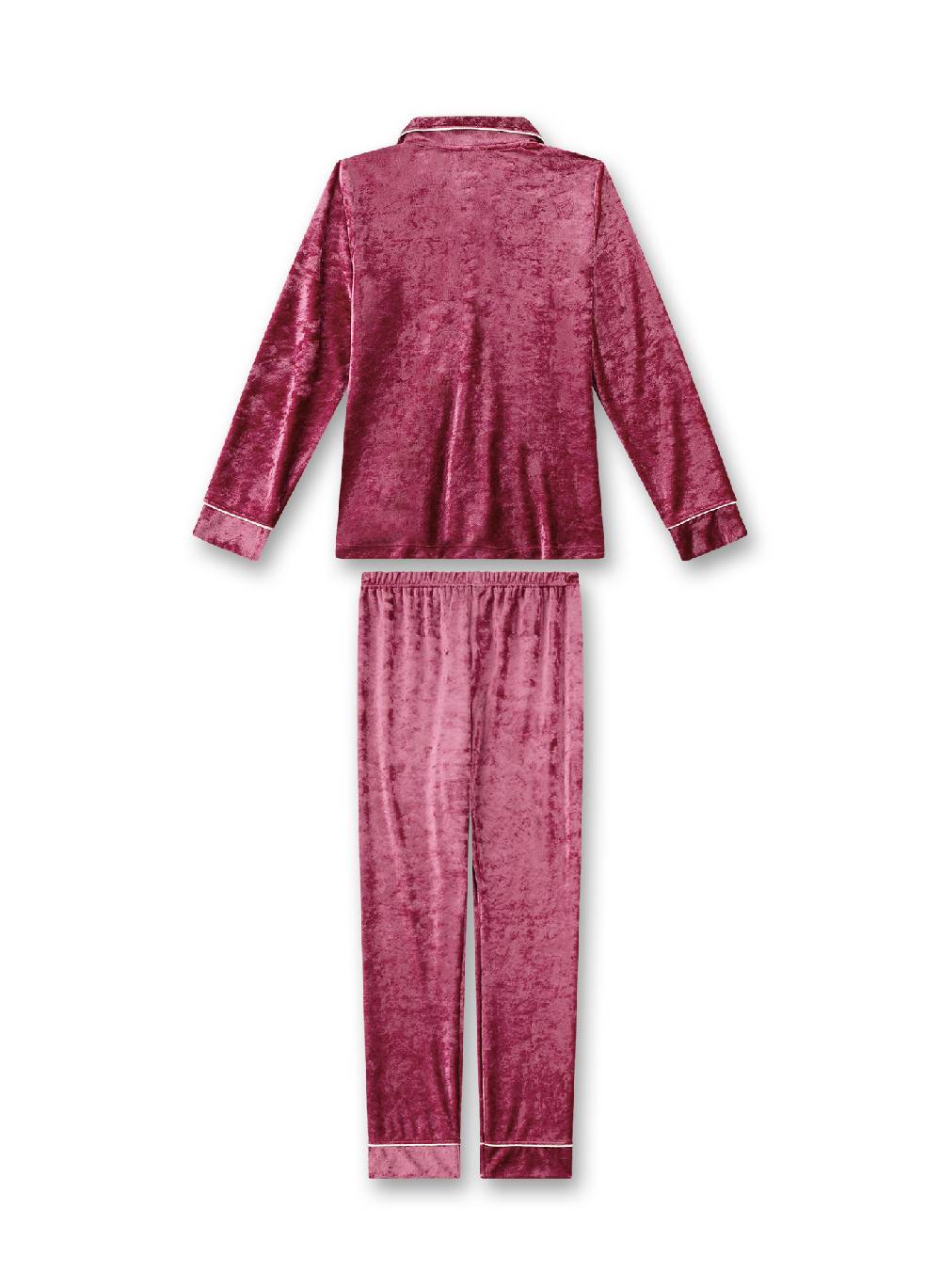 Sanetta Mädchen-Schlafanzug Lang Rosa