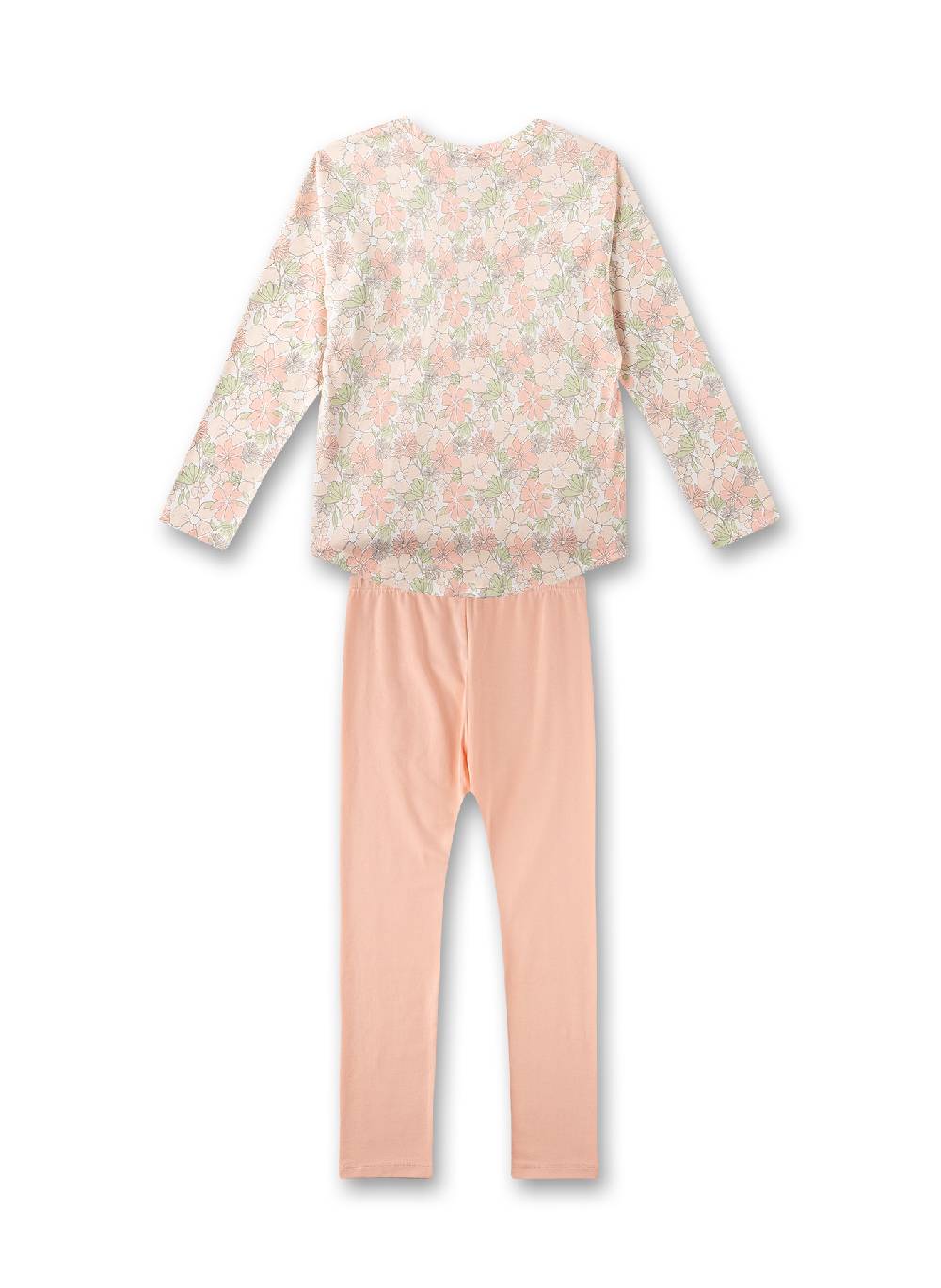 Sanetta Mädchen-Schlafanzug Lang Rosa