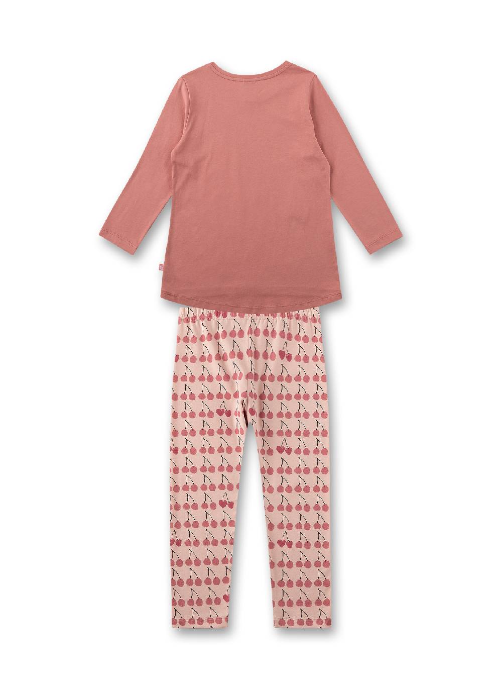 Sanetta Mädchen-Schlafanzug Lang Rosa