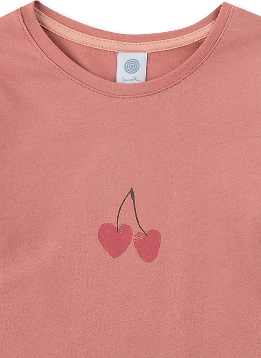 Sanetta Mädchen-Schlafanzug Lang Rosa