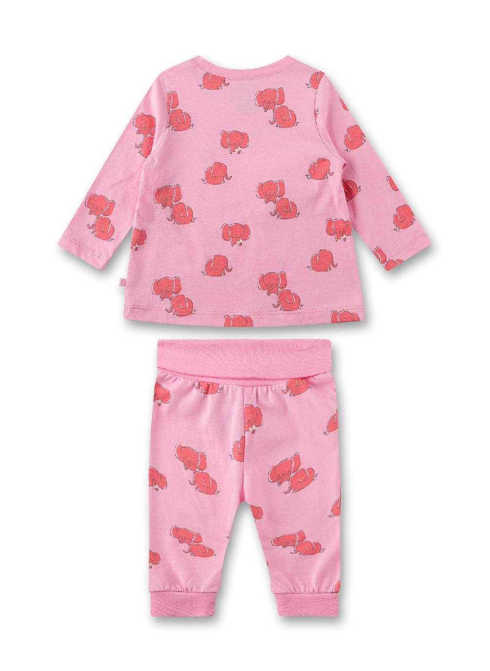 Sanetta Mädchen-Schlafanzug Lang Rosa