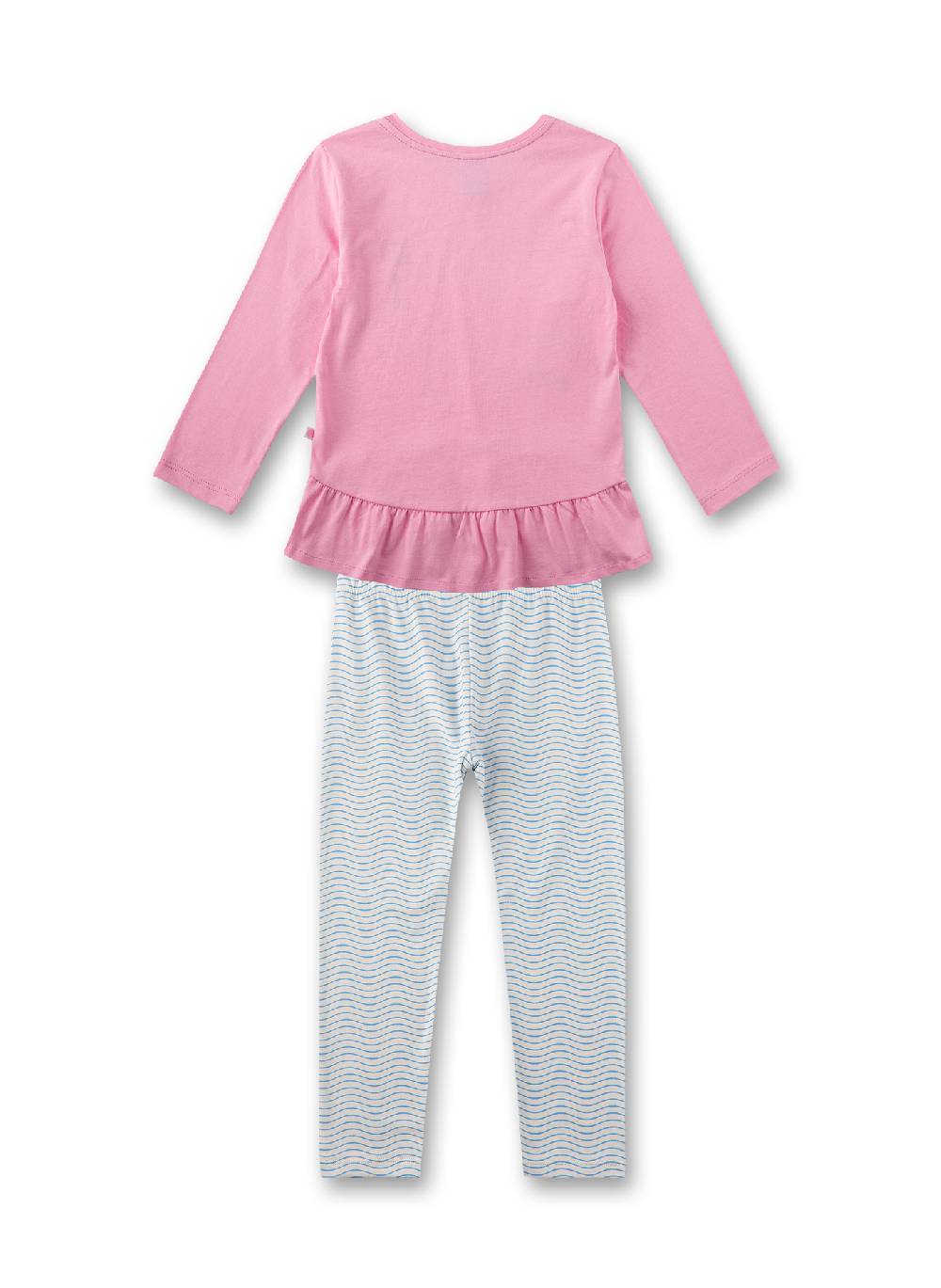 Sanetta Mädchen-Schlafanzug Lang Rosa