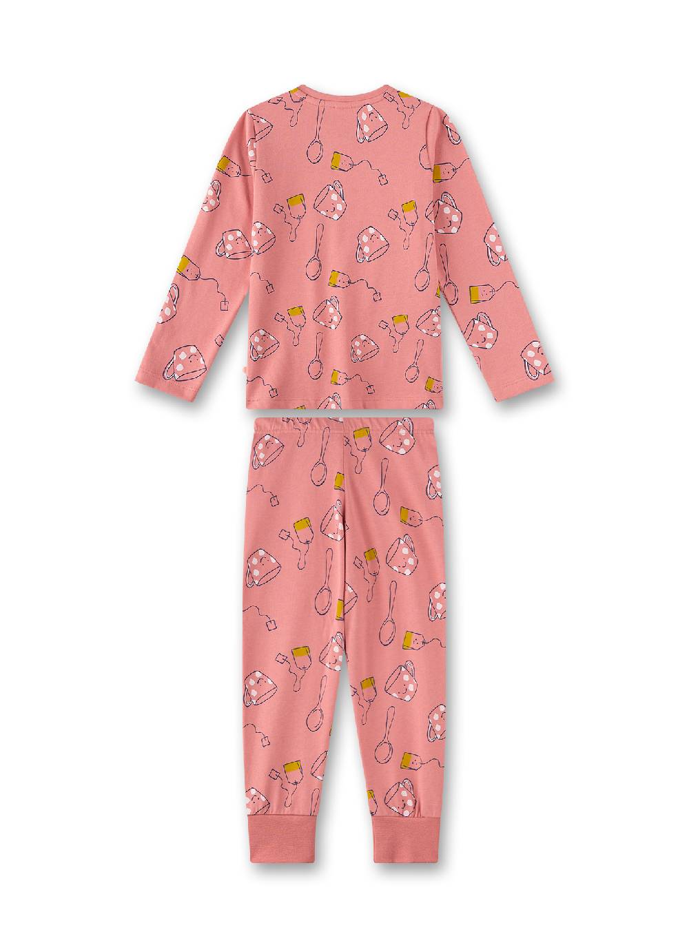 Sanetta Mädchen-Schlafanzug Lang Rosa