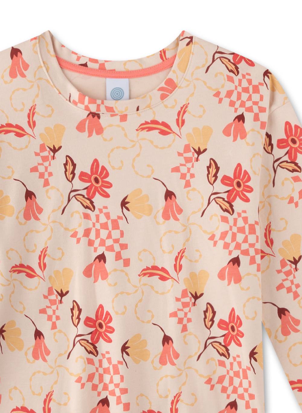 Sanetta Mädchen-Schlafanzug Lang Rosa