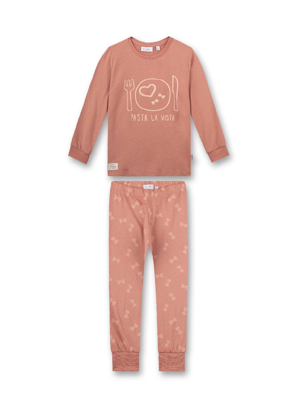 Sanetta Mädchen-Schlafanzug lang Rosa