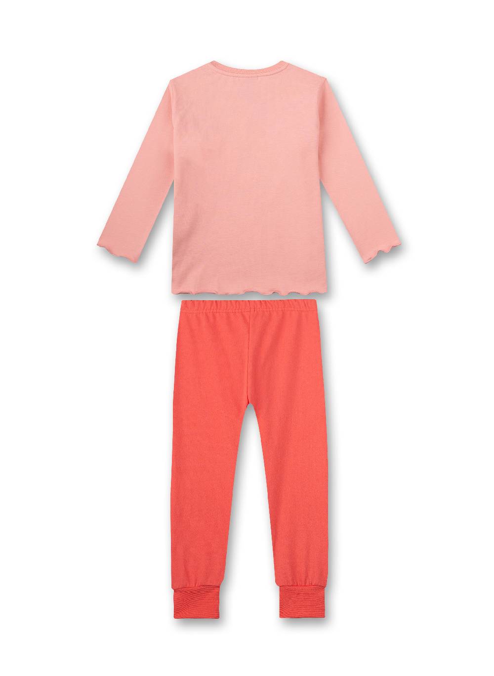 Sanetta Mädchen-Schlafanzug Lang Rosa