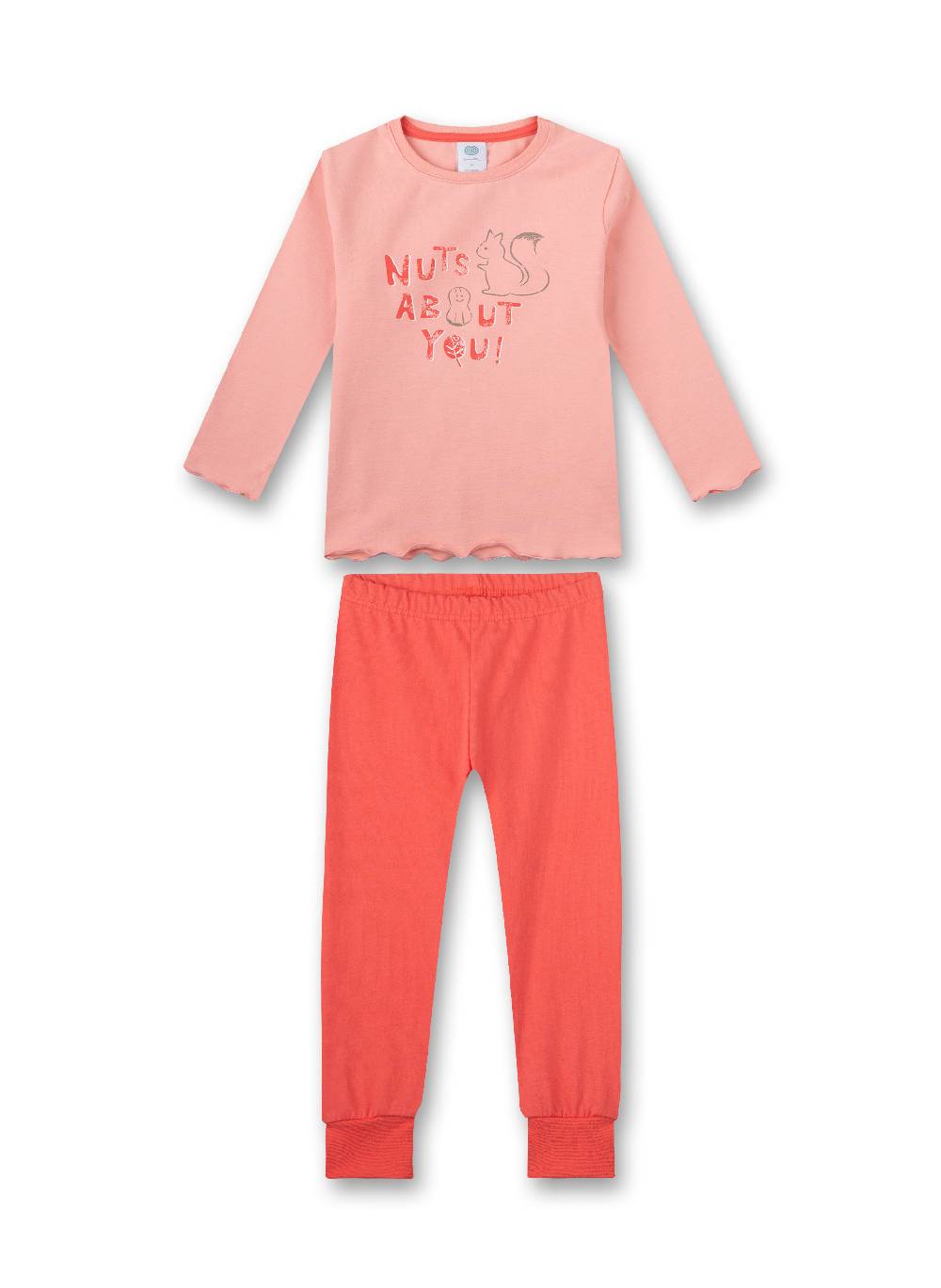 Sanetta Mädchen-Schlafanzug lang Rosa