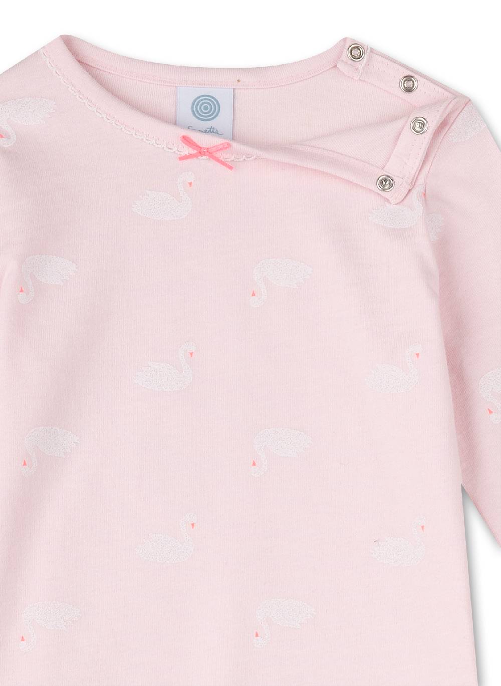 Sanetta Mädchen-Schlafanzug Lang Rosa