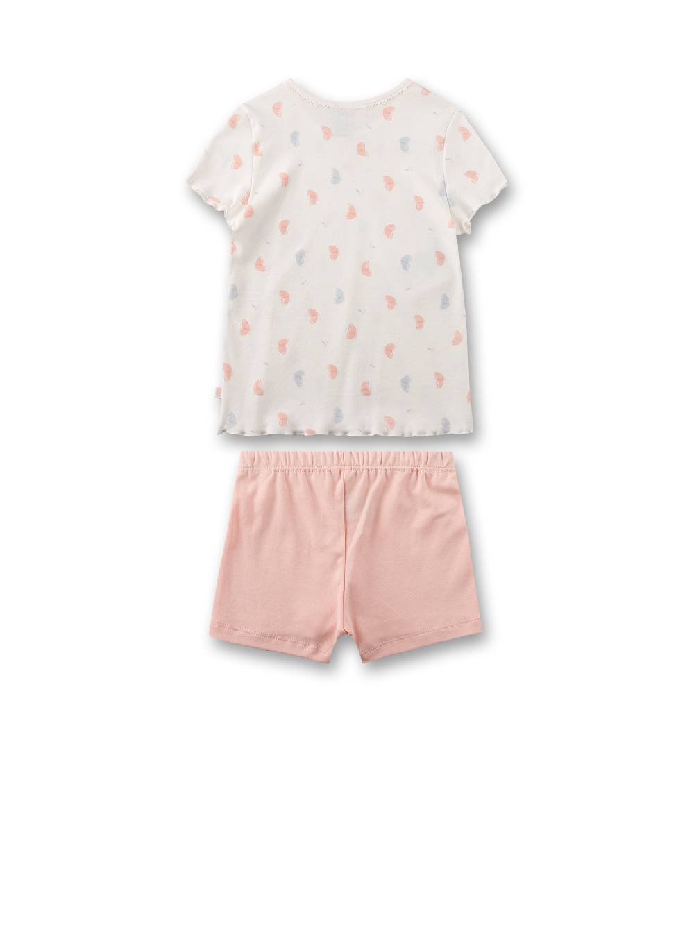 Sanetta Mädchen-Schlafanzug Off-White