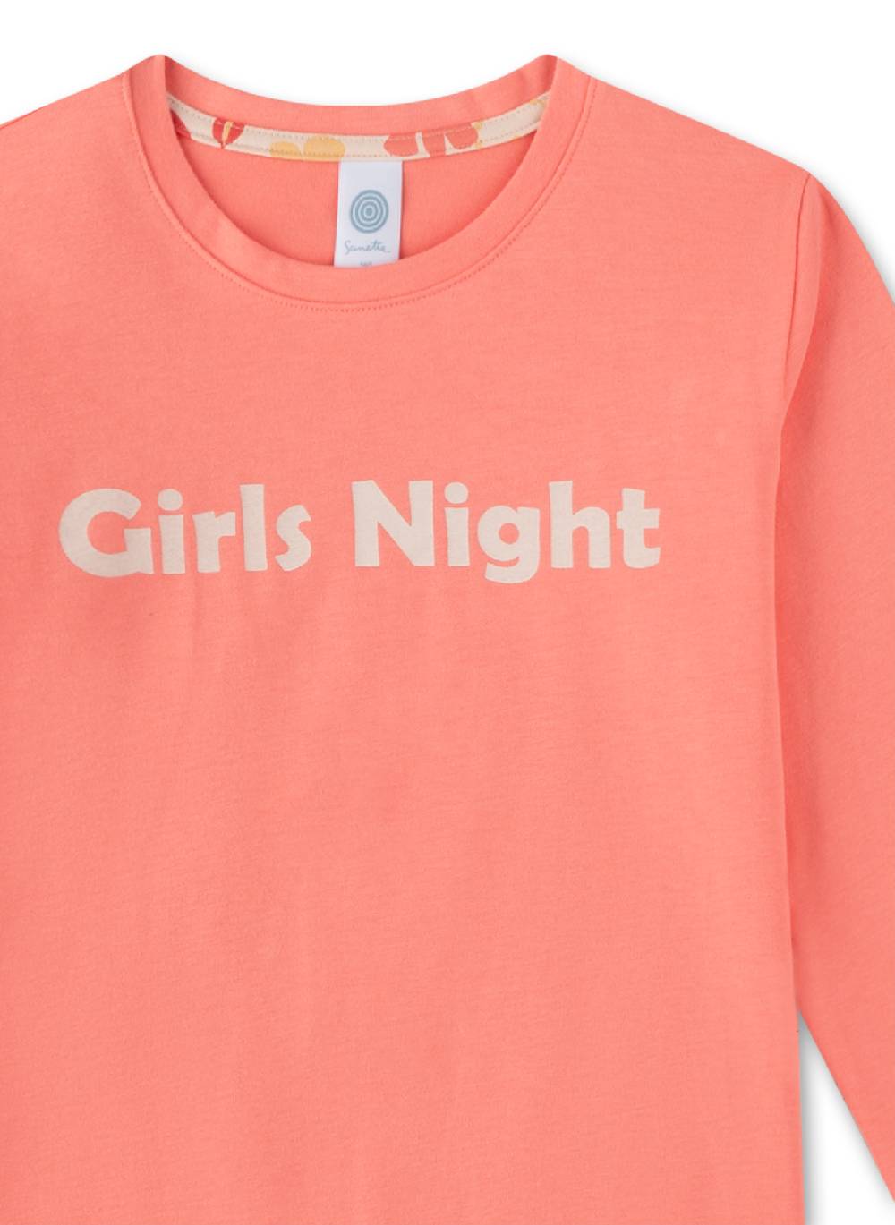 Sanetta Mädchen-Schlafanzug Orange