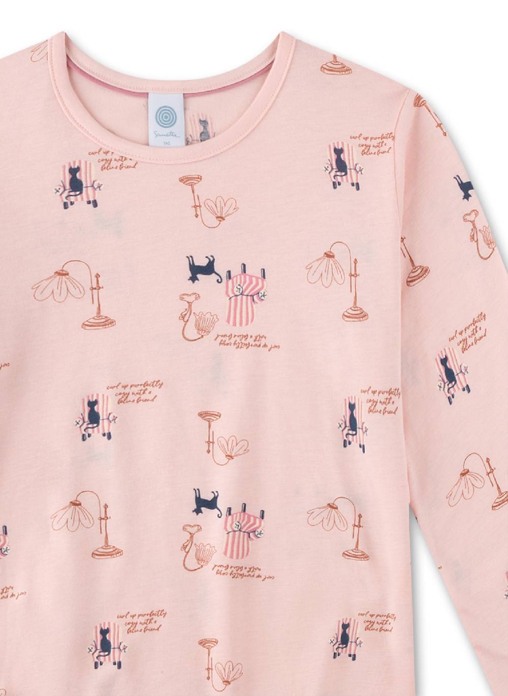 Sanetta Mädchen-Schlafanzug Rosa